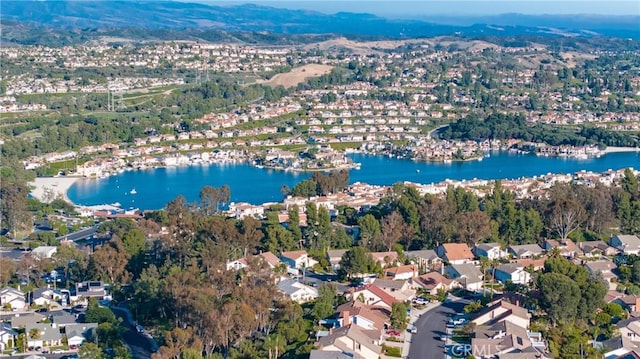 27591 Cenajo, Mission Viejo, CA 92691 - aerial view of property and surrounding area with a nearby body of water and nearby suburban area