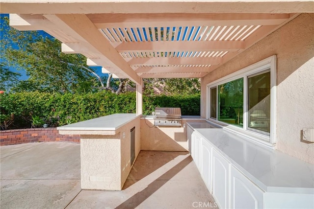 27591 Cenajo, Mission Viejo, CA 92691 - view of patio / terrace with a pergola