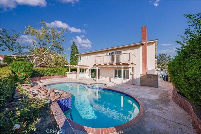 27591 Cenajo, Mission Viejo, CA 92691 - view of swimming pool featuring a patio area and a pool with connected hot tub