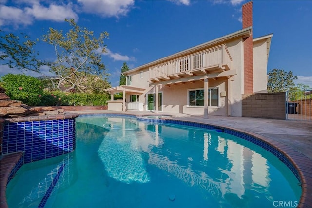 27591 Cenajo, Mission Viejo, CA 92691 - view of swimming pool featuring a patio and a pool with connected hot tub