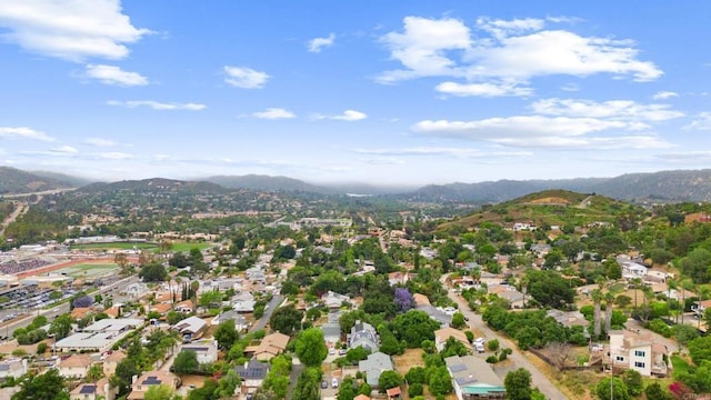 1409 Taft St, Escondido, CA 92026 - aerial view of residential area with mountains