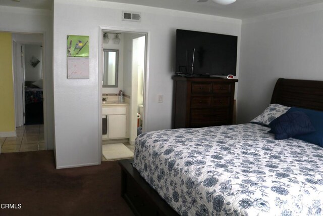 6232 Country View Ln, Riverside, CA 92504 - bedroom with ensuite bathroom and carpet