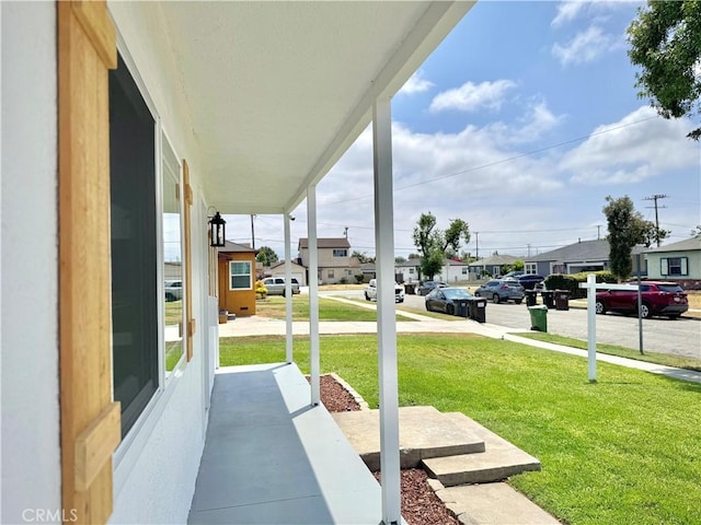 610 N Northwood Ave, Compton, CA 90220 - porch with a lawn and a residential view