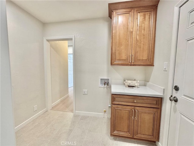 610 N Northwood Ave, Compton, CA 90220 - laundry room featuring washer hookup, cabinet space, and hookup for a gas dryer
