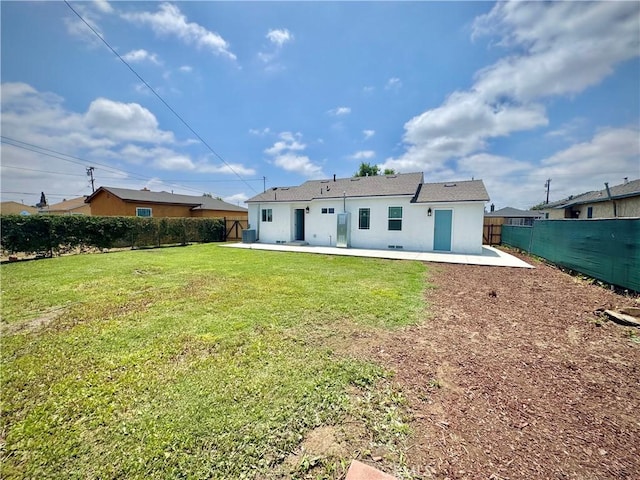 610 N Northwood Ave, Compton, CA 90220 - back of house featuring a patio area, stucco siding, and a fenced backyard