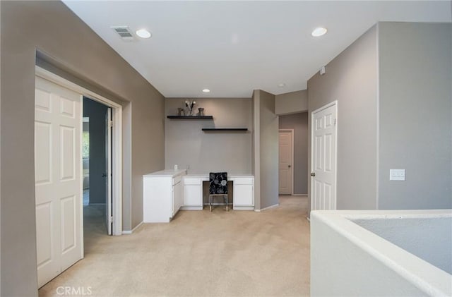 38919 Hickory Hill Ct, Murrieta, CA 92563 - interior space featuring light carpet and recessed lighting
