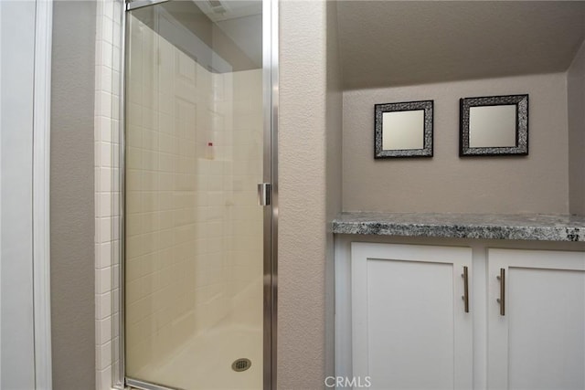38919 Hickory Hill Ct, Murrieta, CA 92563 - bathroom featuring a shower stall and vanity