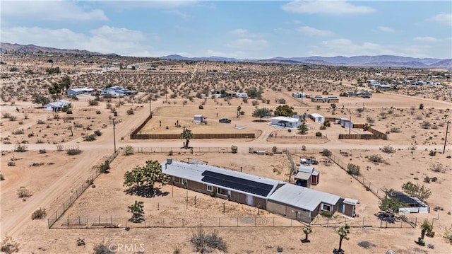 56225 Moonstone Ln, Yucca Valley, CA 92284 - view of rural area featuring a desert landscape and mountains