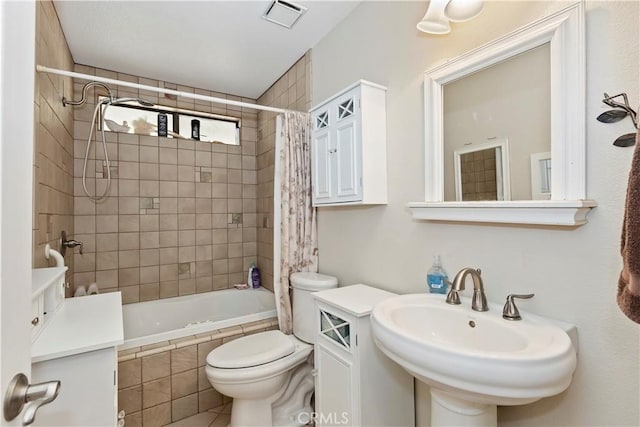 9614 Peach Ave, Hesperia, CA 92345 - full bathroom with tiled shower / bath combo and a sink