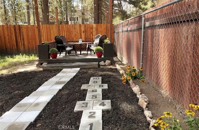 918 W Aeroplane Blvd, Big Bear City, CA 92314 - view of fenced backyard