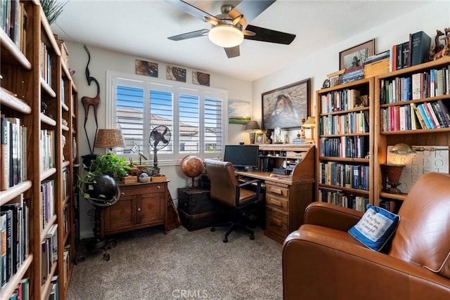 2141 Triador St Unit 103, Corona, CA 92879 - carpeted office space featuring ceiling fan