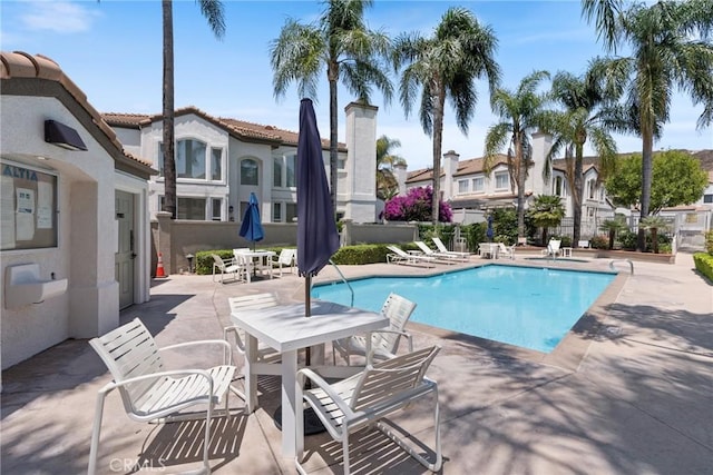 2141 Triador St Unit 103, Corona, CA 92879 - community pool featuring a patio