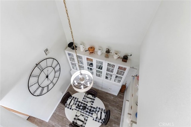 2141 Triador St Unit 103, Corona, CA 92879 - detailed view of wood finished floors and baseboards
