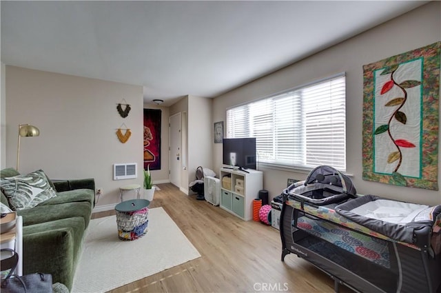 866 Brighton Ave, Grover Beach, CA 93433 - living room featuring light wood finished floors and baseboards