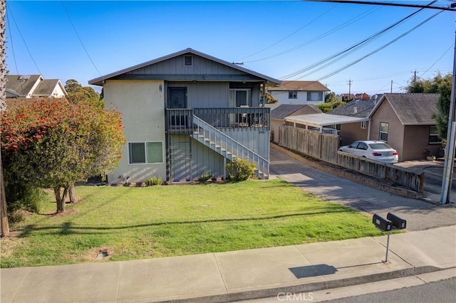 866 Brighton Ave, Grover Beach, CA 93433 - view of front of property with stairway