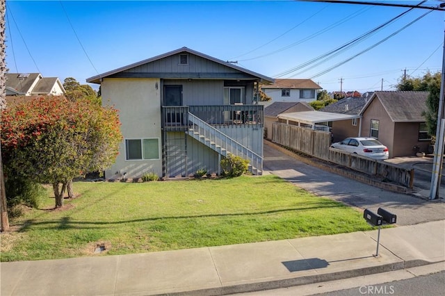 866 Brighton Ave, Grover Beach, CA 93433 - view of front of property with stairway