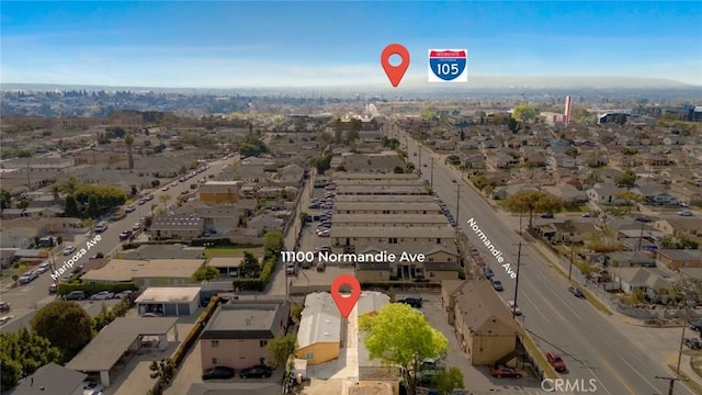 11100 S Normandie Ave, Los Angeles, CA 90044 - view of property location with nearby suburban area