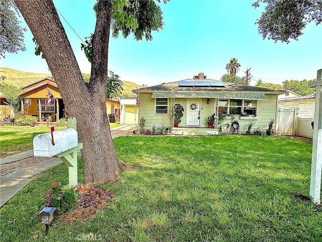 858 Bussey St, San Bernardino, CA 92405 - view of front of house featuring solar panels