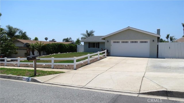 6214 Granby Ave, Rancho Cucamonga, CA 91737 - single story home with a garage, concrete driveway, and stucco siding