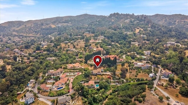 2363 Via Cielo, Hacienda Heights, CA 91745 - aerial view of property's location featuring a mountainous background