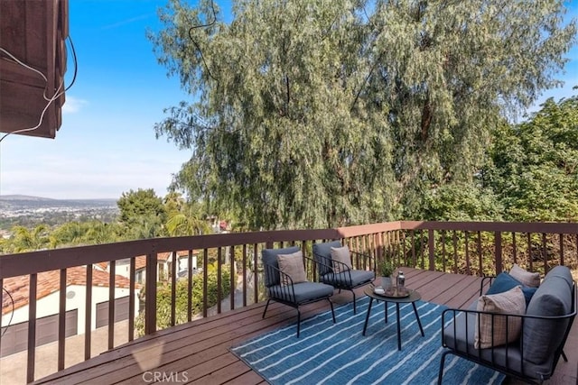 2363 Via Cielo, Hacienda Heights, CA 91745 - view of wooden deck