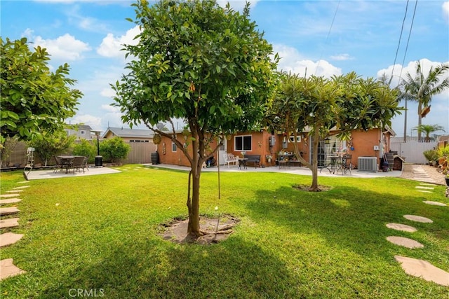 3133 W 187th Pl, Torrance, CA 90504 - view of yard with central AC and a patio
