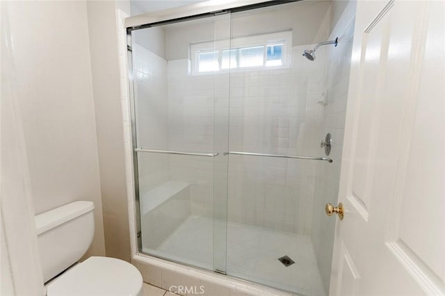 2191 Canyon Unit C103, Costa Mesa, CA 92627 - bathroom with toilet and a shower stall