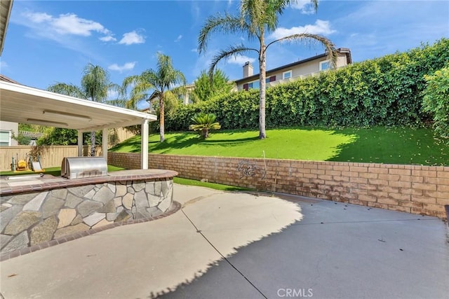 11376 Starlight Dr, Rancho Cucamonga, CA 91701 - view of patio featuring a grill