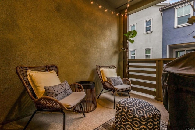 1003 Overton Ct, Tustin, CA 92780 - sitting room featuring carpet floors and rail lighting