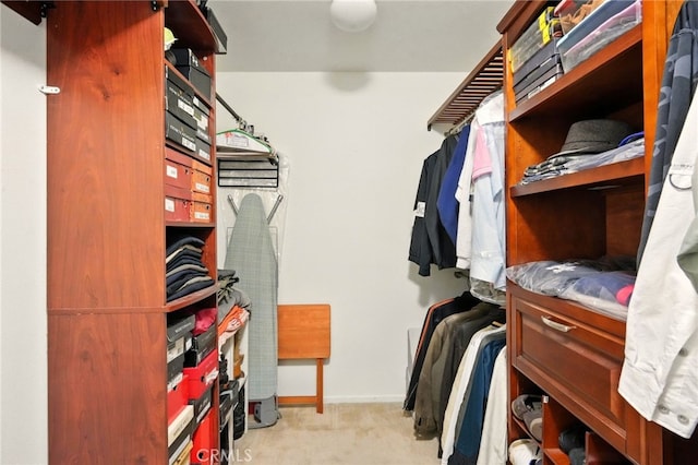 6875 Adainville Dr, Palmdale, CA 93552 - spacious closet featuring carpet flooring
