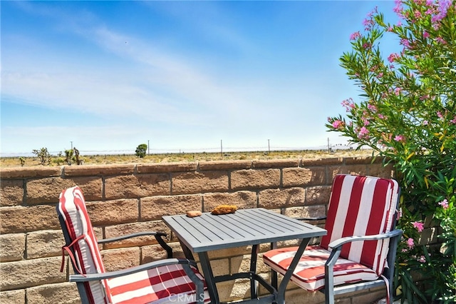6875 Adainville Dr, Palmdale, CA 93552 - balcony featuring outdoor dining space