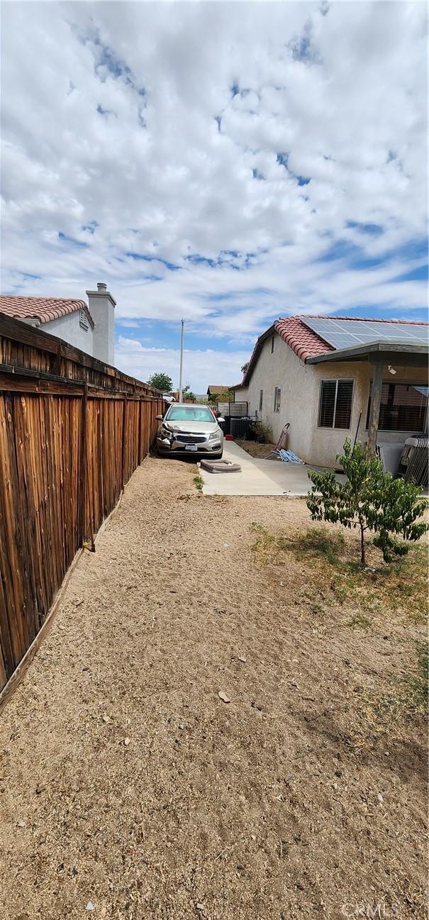 15009 Hopland St, Victorville, CA 92394 - view of yard with concrete driveway
