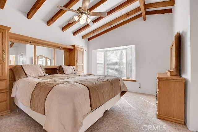 28560 Cruthers Creek Rd, Pearblossom, CA 93553 - bedroom featuring light colored carpet and ceiling fan