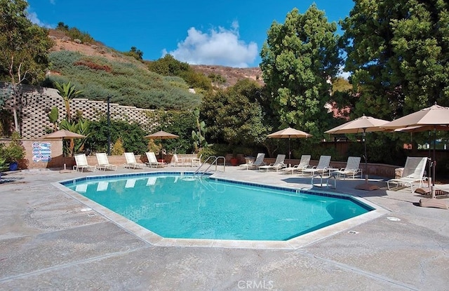 511 San Nicholas Ct, Laguna Beach, CA 92651 - community pool with a patio