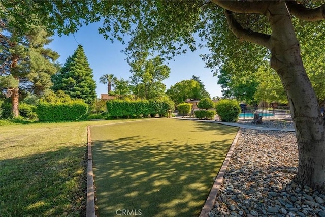 22022 Grove Cir, Red Bluff, CA 96080 - view of home's community featuring a swimming pool