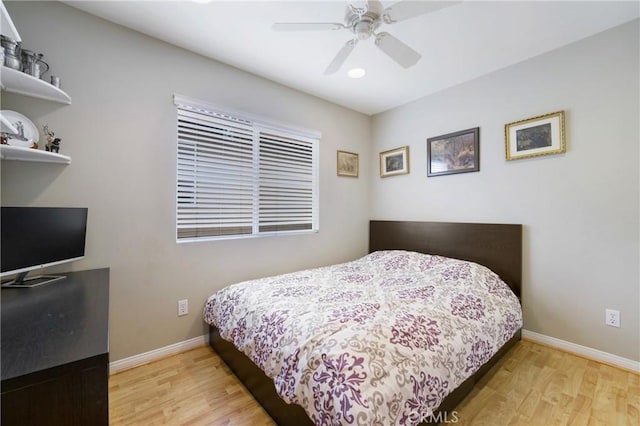 13 Arborside Way, Mission Viejo, CA 92692 - bedroom featuring wood finished floors, baseboards, ceiling fan, and recessed lighting