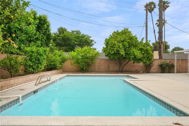 10120 Andasol Ave, Northridge, CA 91325 - view of pool featuring a fenced backyard and a patio area