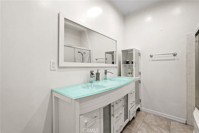 10120 Andasol Ave, Northridge, CA 91325 - full bath with vanity and baseboards