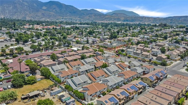 13421 Hubbard St Unit 125, Sylmar, CA 91342 - aerial perspective of suburban area featuring mountains