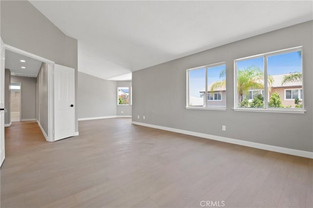 9406 Glenaire Ct, Rancho Cucamonga, CA 91730 - empty room featuring wood finished floors, baseboards, and recessed lighting