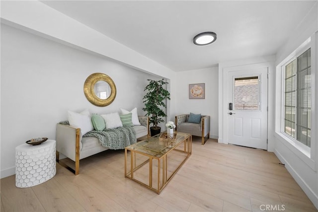 2035 Las Colinas Ave, Los Angeles, CA 90041 - living room with light wood-style flooring and baseboards