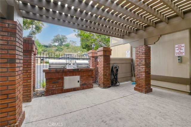 543 Rockport Ct, Encinitas, CA 92024 - view of patio / terrace with a pergola