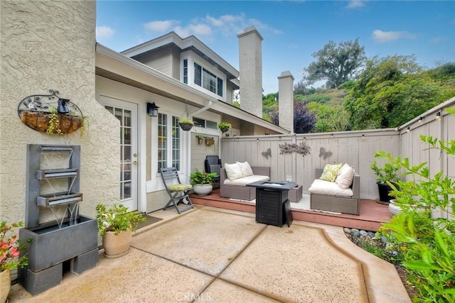 543 Rockport Ct, Encinitas, CA 92024 - view of patio featuring an outdoor hangout area