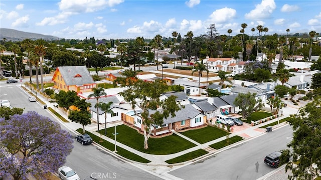 1905 Davis St, Corona, CA 92882 - aerial view of residential area featuring a mountain backdrop