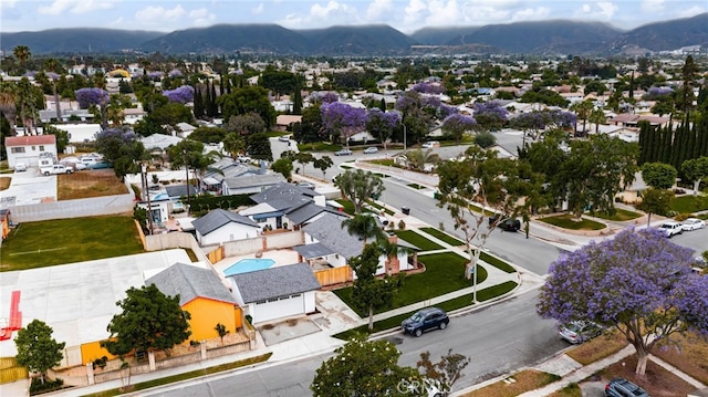 1905 Davis St, Corona, CA 92882 - aerial view of residential area with a mountain backdrop