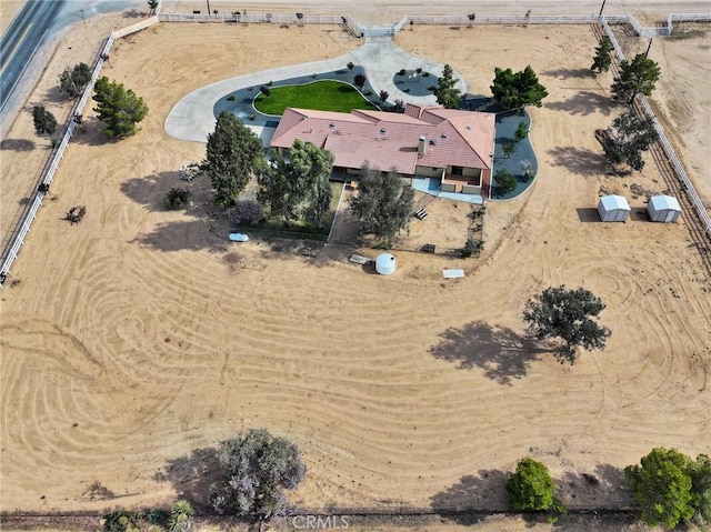 22478 Poppy Rd, Apple Valley, CA 92308 - aerial view of property's location