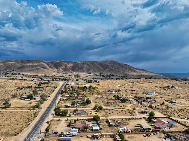 22478 Poppy Rd, Apple Valley, CA 92308 - view of mountain backdrop featuring a desert landscape and rural landscape