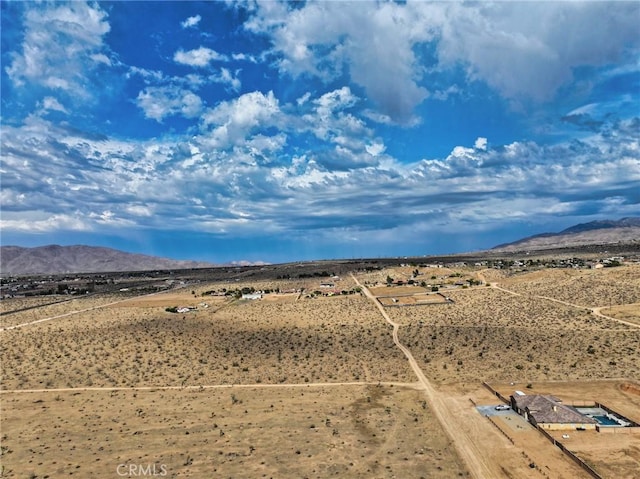22478 Poppy Rd, Apple Valley, CA 92308 - view of mountain background featuring a desert landscape and rural landscape