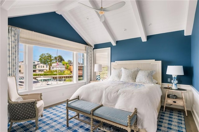 505 W Edgewater Ave, Newport Beach, CA 92661 - bedroom featuring baseboards and wood finished floors