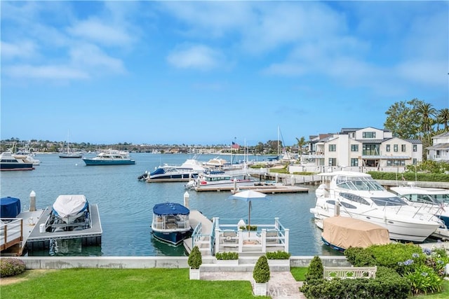 505 W Edgewater Ave, Newport Beach, CA 92661 - dock with a water view